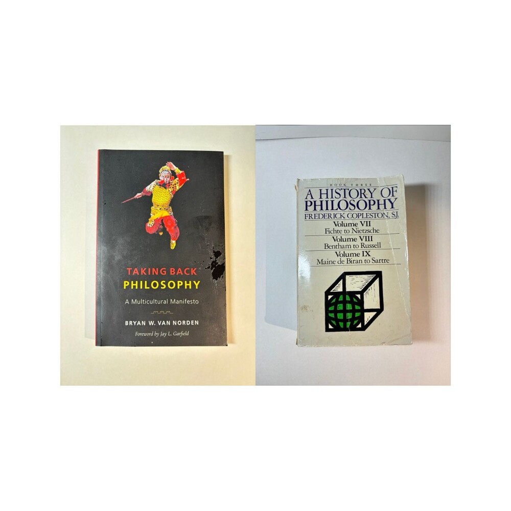 Lot of 2 Philosophy Books: History of Philosophy Bk 3, Taking Back Phil ACCEPT